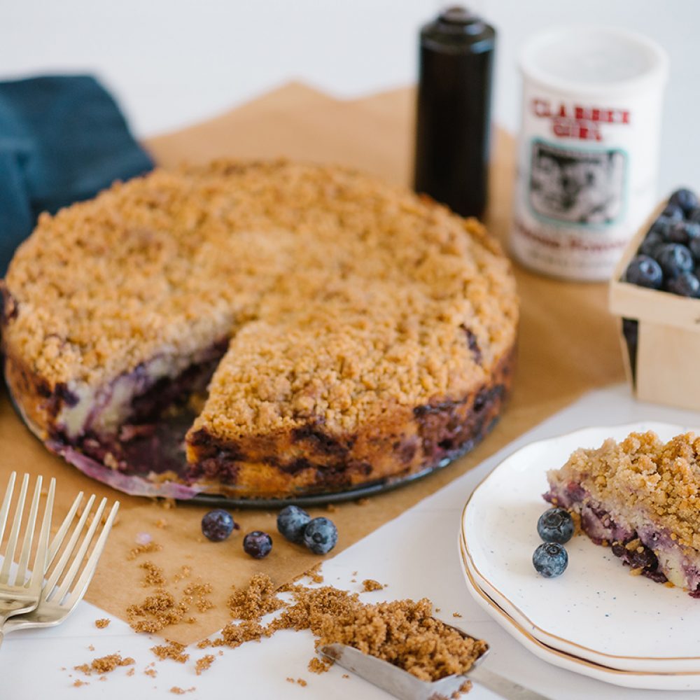 Blueberry Raspberry Buckle