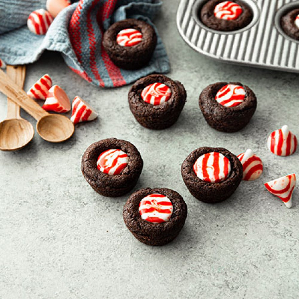 Peppermint-Brownie-Bites