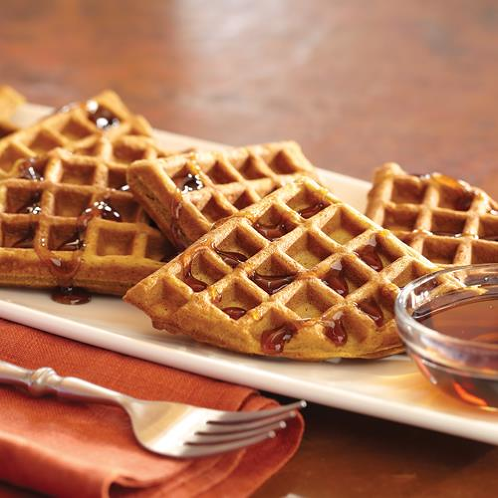 pumpkin-brown-sugar-waffles